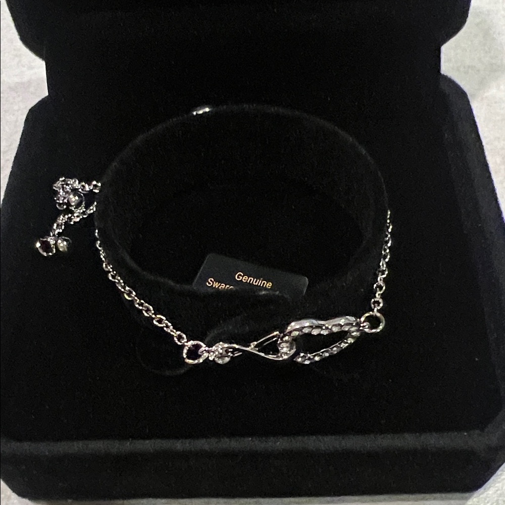Swarovski Silver Chain Bracelet